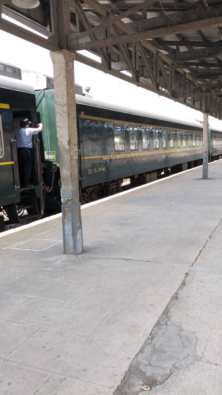 火车站老货场全景还有有点历史感的