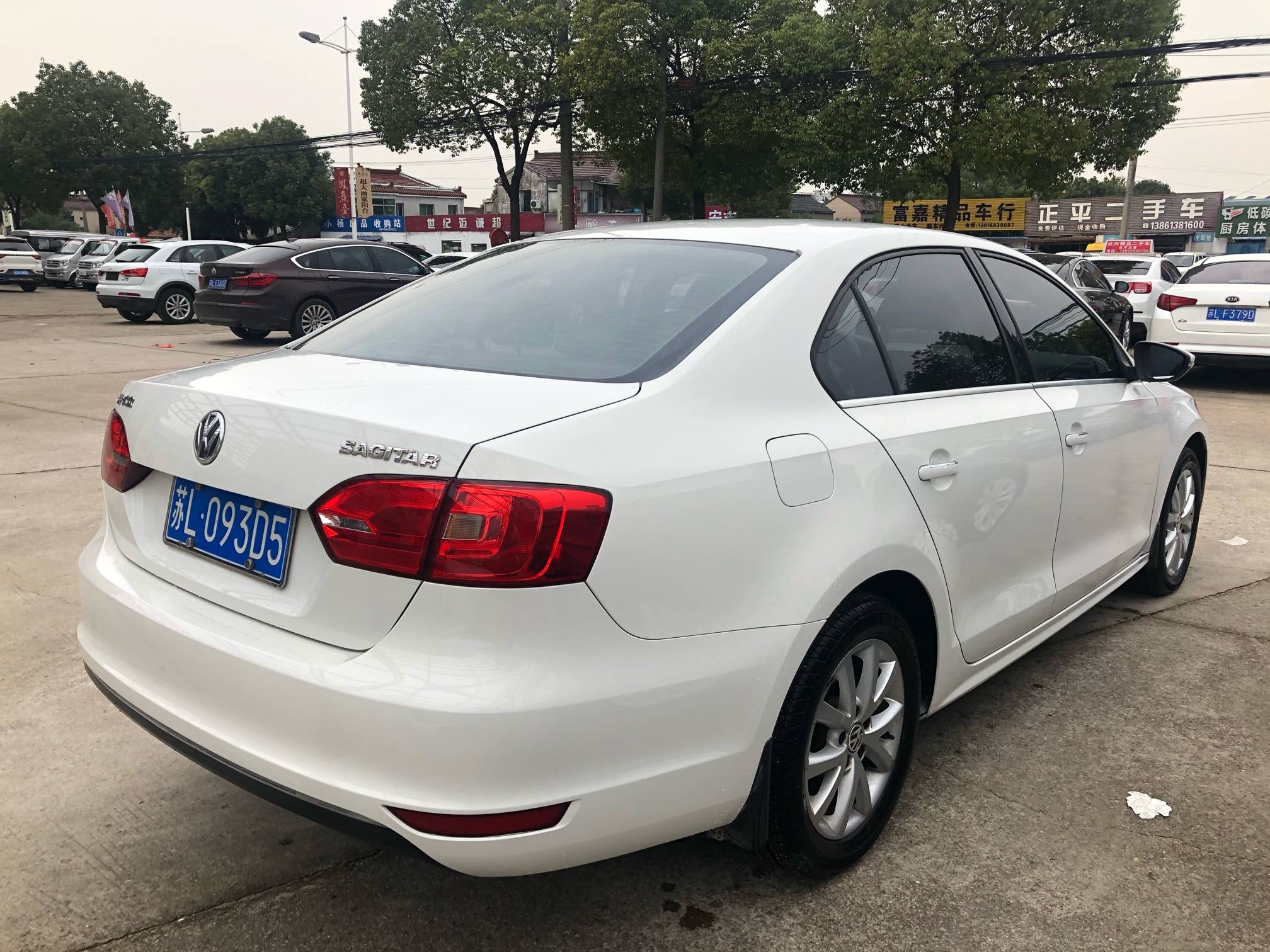 白色自动挡的大众速腾转让|二手车转让 租车-丹阳翼网