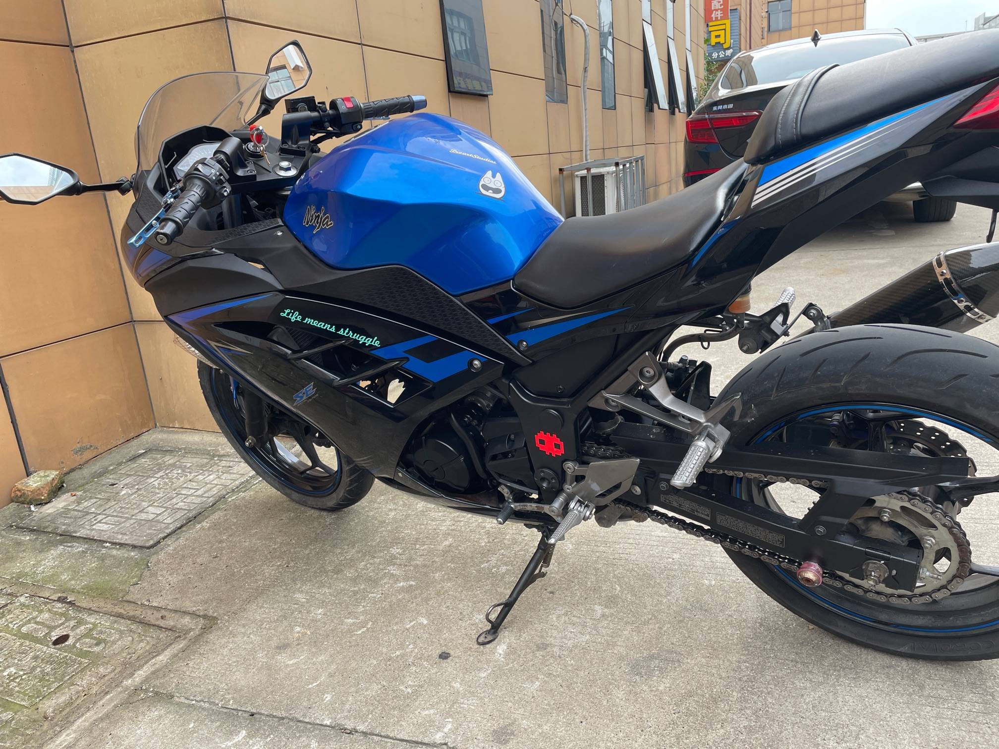 14年川崎300转让|丹阳摩托车友-丹阳翼网